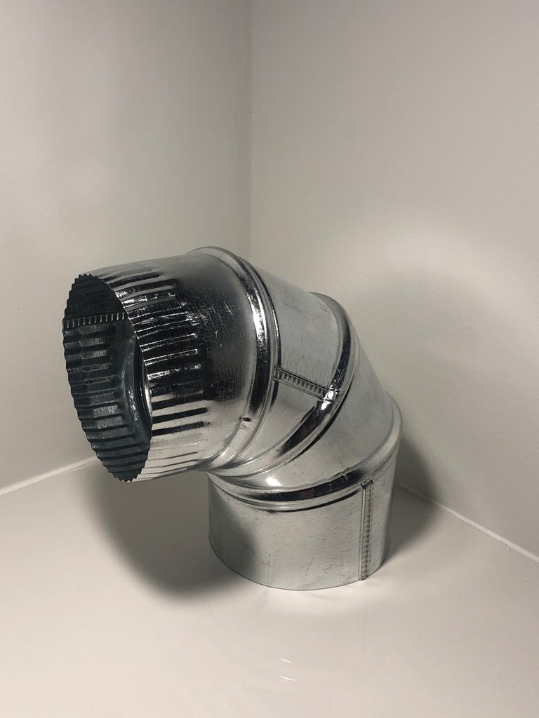 100mm ADJUSTABLE ELBOW 0 TO 90 DEGREES