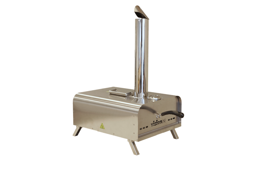PIZZA OVEN (PELLET) INC. STONE, GRIDDLE & PEEL