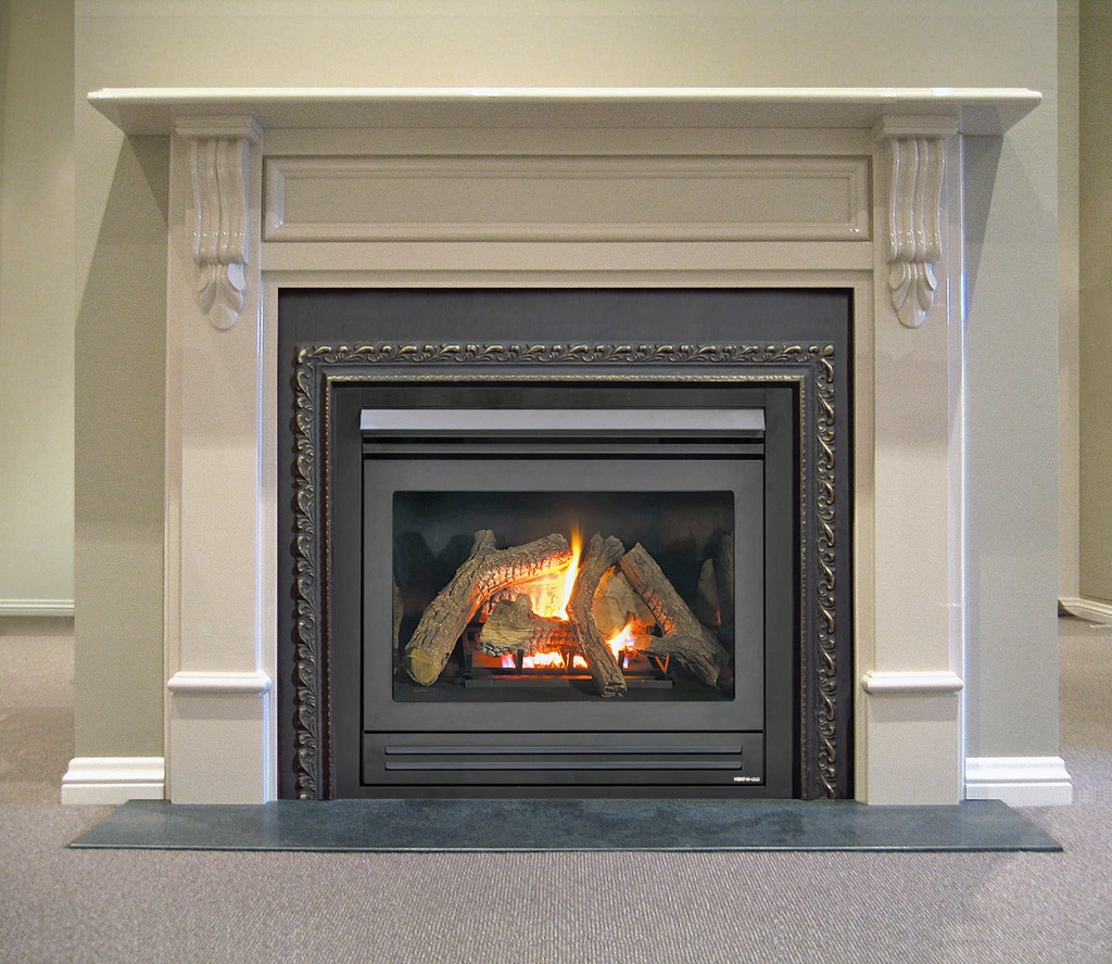 6KX/1050 RICHMOND MANTEL MDF RAW