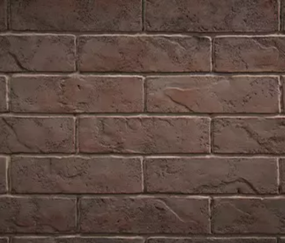 6KX 4 PIECE TRADITIONAL BRICK REFRACTORY - CALM UMBER