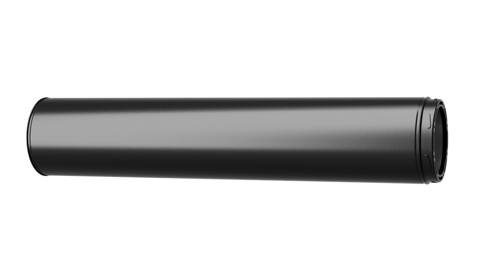 AIR FLUE 6" STOVE PIPE 1000MM Twist lock