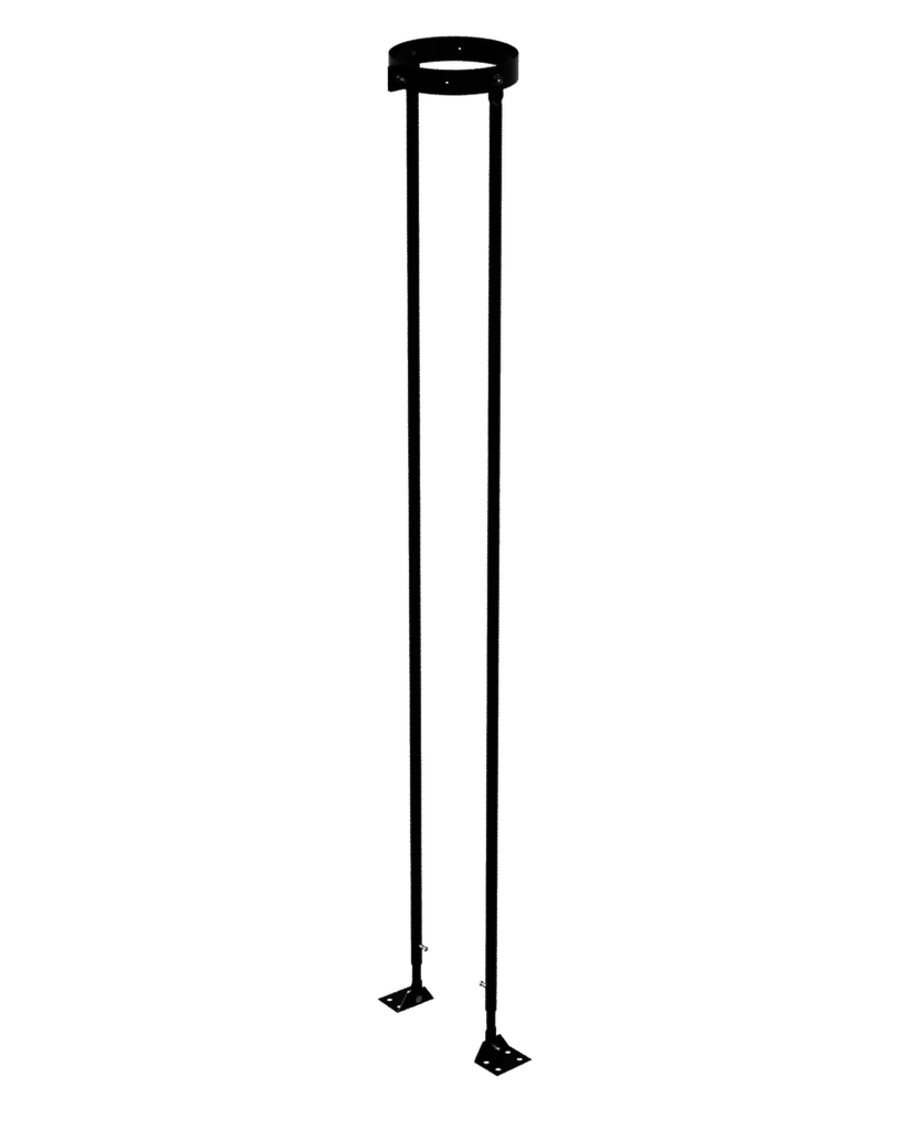 AIR FLUE ROOF BRACE KIT - BLACK- SUITS AIR or DEFAULT