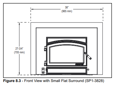 [SP1-3828] SM. EXPEDITION 1 SURROUND BLK 950MM X 695MM