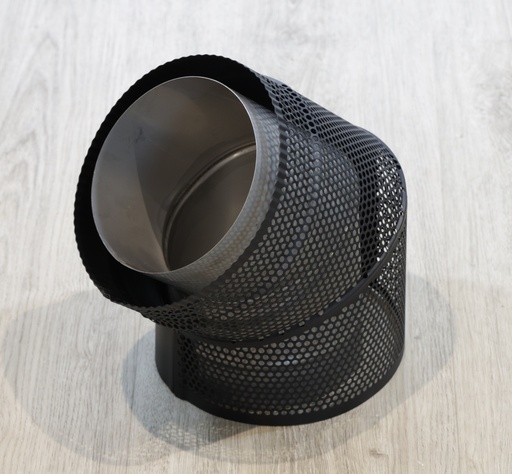 [VF-3-11-012] 6" DECROMESH 45 SET BLACK LEFT