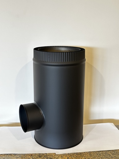[VF-3-60-190] AIR FLUE 6" STOVE PIPE T SECTION v2