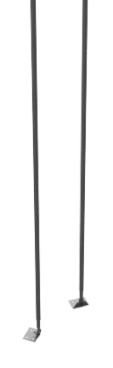 [VL6RB-AIR-G] ROOF BRACE GAL - ADJUSTABLE - ADD RING