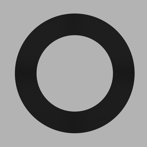 [VF-3-60-110R] AIR FLUE 6" CEILING RING - 80MM 0-8 degrees RUBBER SEAL