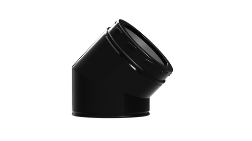 [INS25-6-45] INSULATED FLUE 25MM 45 DEGREE ELBOW