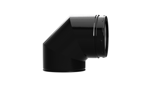 [INS25-6-90] INSULATED FLUE 25MM 90 DEGREE ELBOW